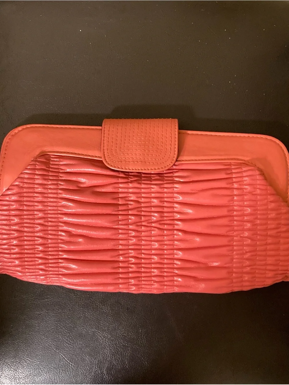 Pink Women's Clutch Bag
